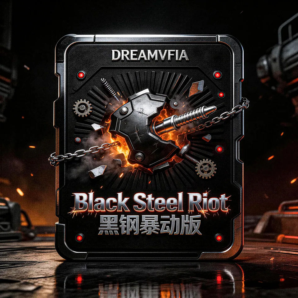 Black Steel Riot 06 RNOISE RECORDS track cover