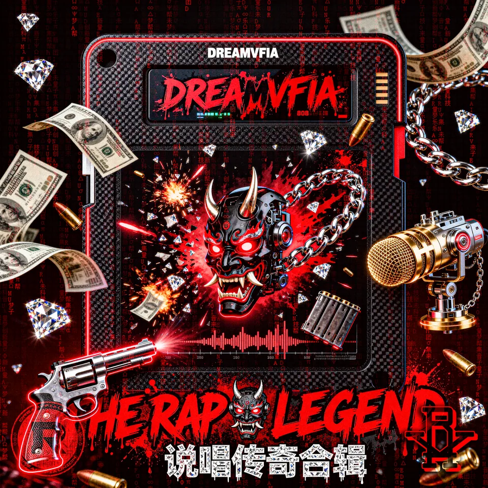 DREAMVFIA THE RAP LEGEND - 梦帮说唱传奇合辑 04 RNOISE RECORDS track cover
