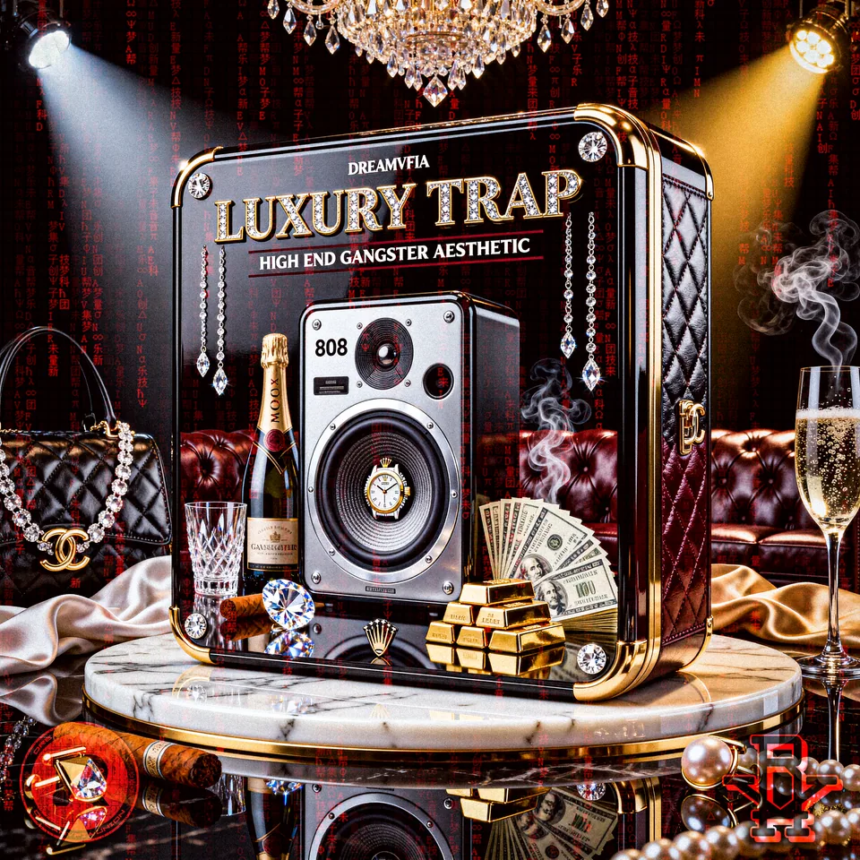 LUXURY TRAP — HIGH-END GANGSTER AESTHETIC 10 RNOISE RECORDS track cover