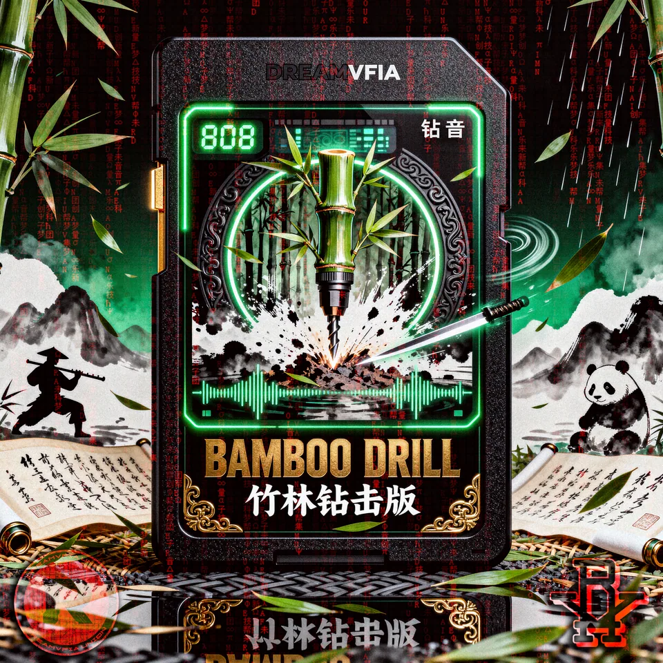 BAMBOO DRILL - 竹林钻击版 06 RNOISE RECORDS track cover