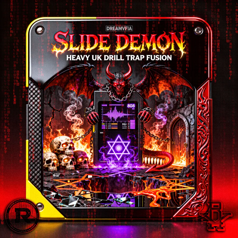SLIDE DEMON - HEAVY UK DRILL TRAP FUSION 04 RNOISE RECORDS track cover