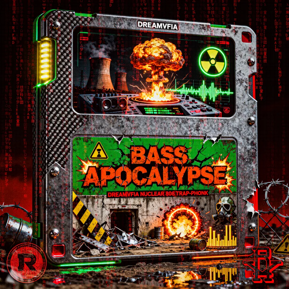 BASS APOCALYPSE — DREAMVFIA NUCLEAR 808 TRAP-PHONK 10 RNOISE RECORDS track cover