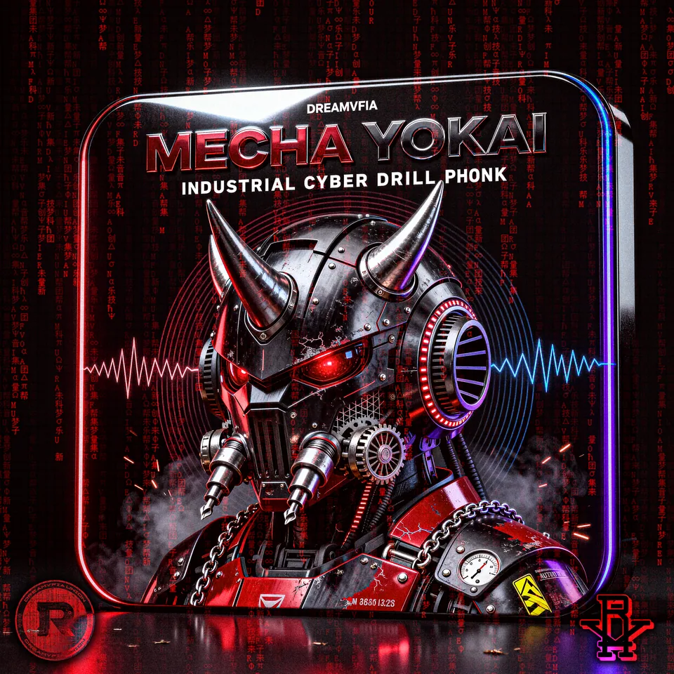 MECHA YOKAI — INDUSTRIAL CYBER DRILL PHONK 02 RNOISE RECORDS track cover
