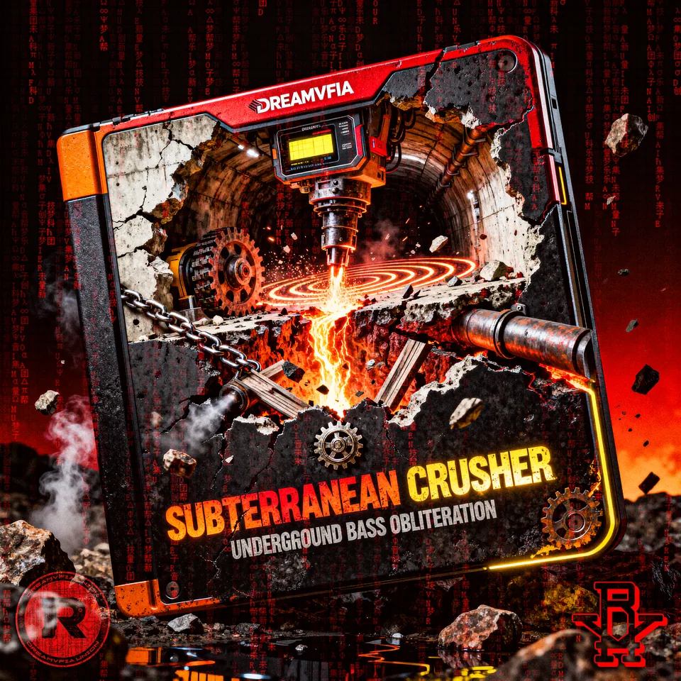 SUBTERRANEAN CRUSHER — UNDERGROUND BASS OBLITERATION 09 RNOISE RECORDS track cover