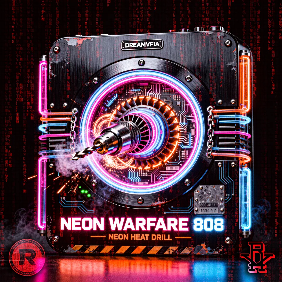 NEON WARFARE 808 — NEON HEAT DRILL 04 RNOISE RECORDS track cover