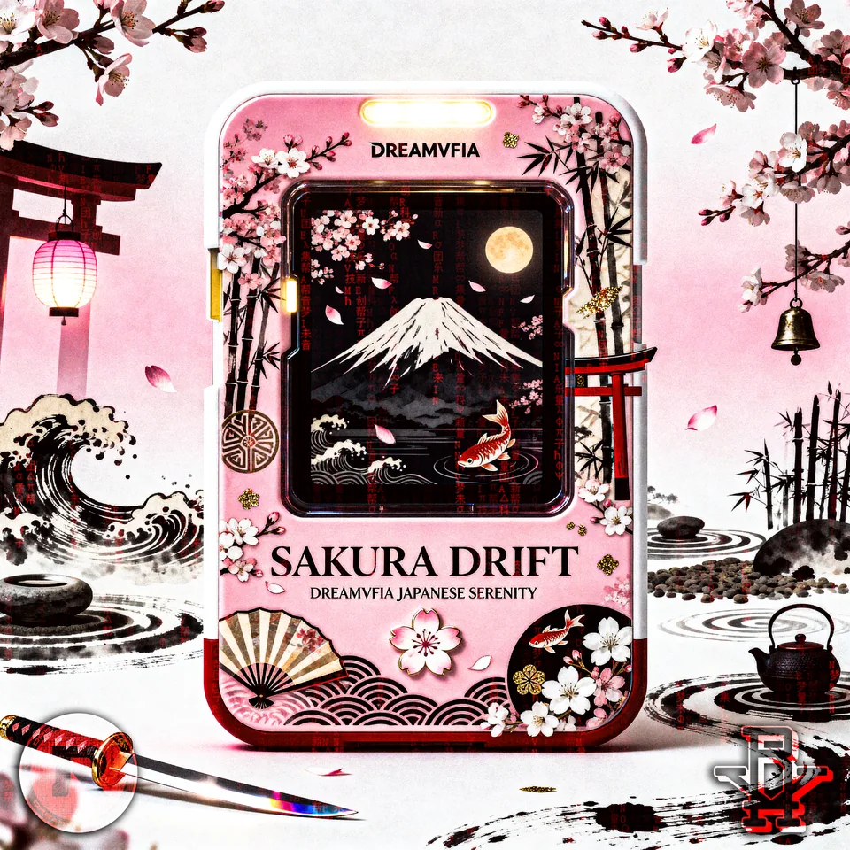 SAKURA DRIFT — DREAMVFIA JAPANESE SERENITY 06 RNOISE RECORDS track cover