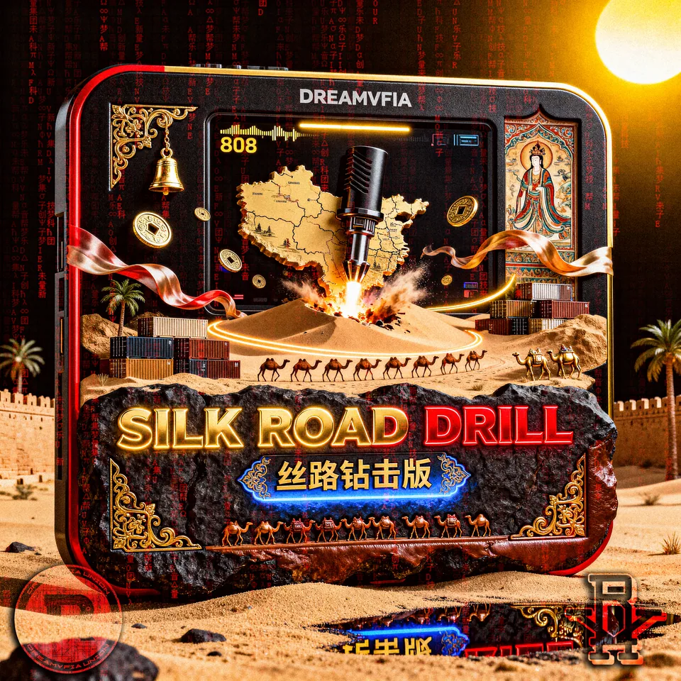 SILK ROAD DRILL - 丝路钻击版 10 RNOISE RECORDS track cover