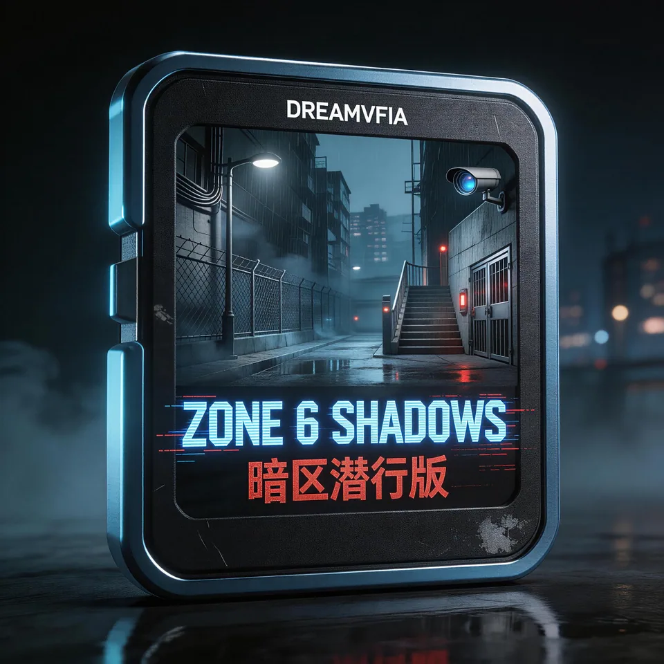 ZONE 6 SHADOWS 01 RNOISE RECORDS track cover