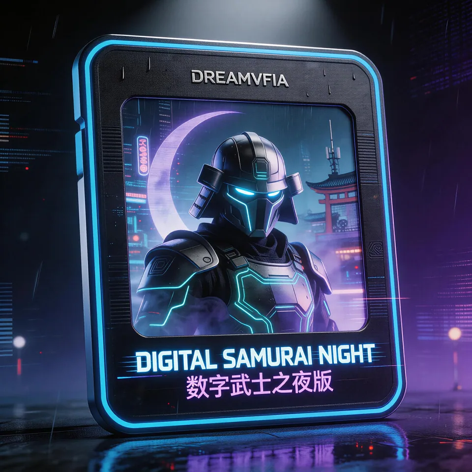 DIGITAL SAMURAI NIGHT 10 RNOISE RECORDS track cover