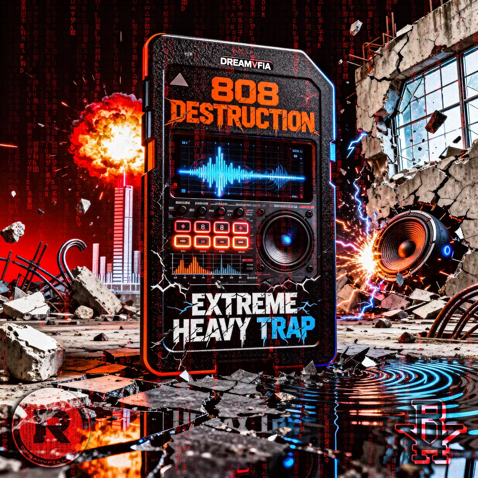 808 DESTRUCTION - EXTREME HEAVY TRAP 05 RNOISE RECORDS track cover