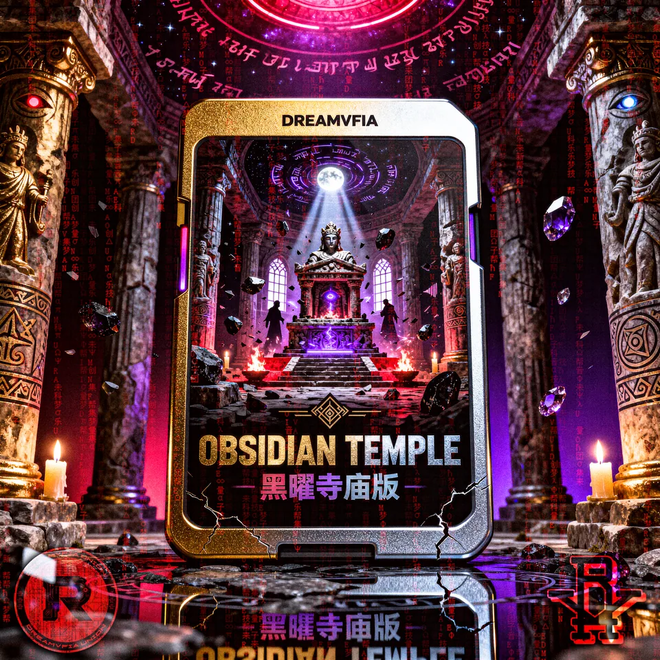 OBSIDIAN TEMPLE - 黑曜寺庙版 07 RNOISE RECORDS track cover