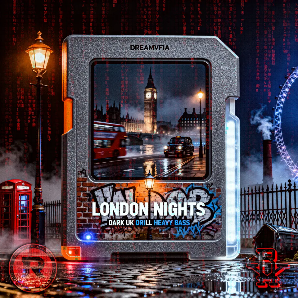 LONDON NIGHTS - Dark UK Drill Heavy Bass 02 RNOISE RECORDS track cover