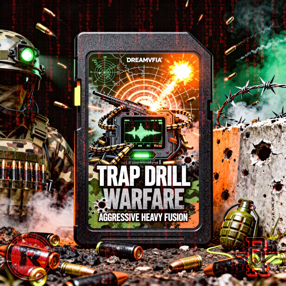 TRAP DRILL WARFARE - AGGRESSIVE HEAVY FUSION 04 RNOISE RECORDS track cover